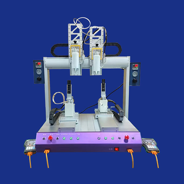 Double station automatic dispensing machine